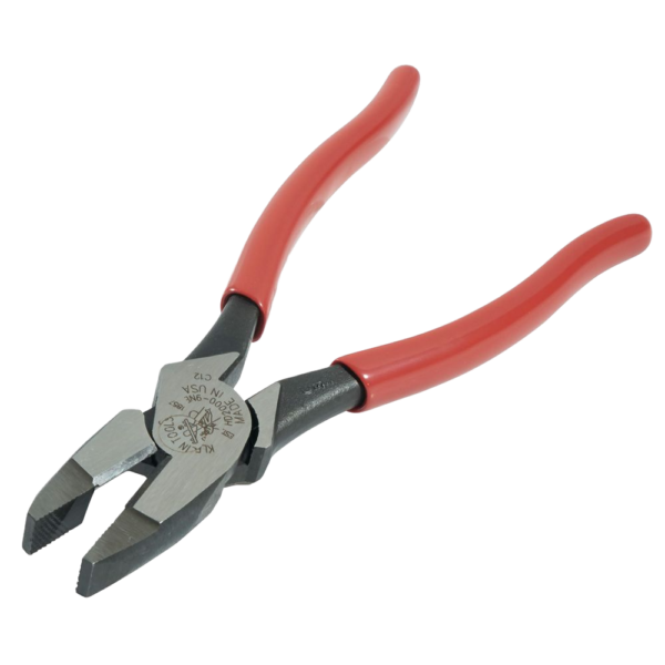 Pliers - Heavy-Duty Lineman’s Pliers, Thicker-Dipped Handle